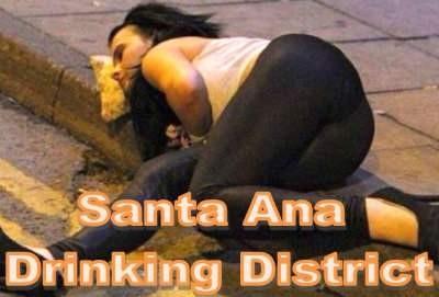 Santa Ana's Drinking District