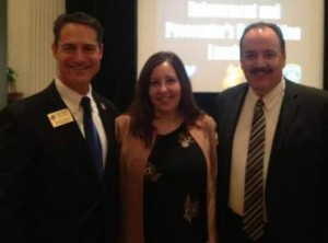 Todd Spitzer with Julie Schilling and Dave Doucette of the California Office of Traffic Safety at the MADD Luncheon