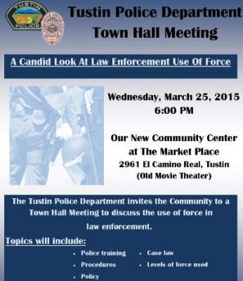 Tustin Use of Force Event