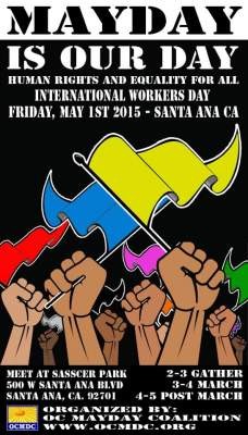 Santa Ana 2015 May Day March