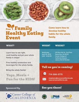 Santa Ana Family Healthy Eating Event