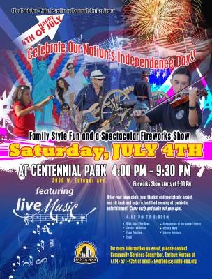 2015 Santa Ana 4th of July event