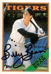Billy Bene Baseball Card
