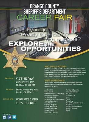 Orange County Sheriff Career Fair