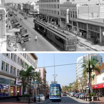 Original Santa Ana Streetcar