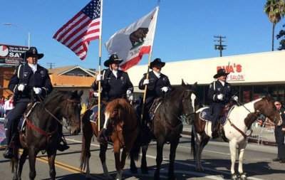 Santa Ana Police on Horses