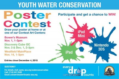 Santa Ana Youth Drought Poster Contest
