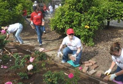 Volunteers at the Heritage Museum