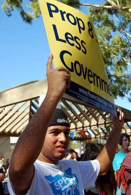 Jason Aula, CSULB student, Prop 8 supporter