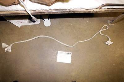 Makeshift rope used in the OC Jail escape
