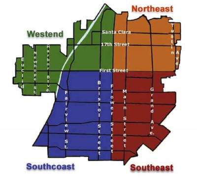 SAPD Districts