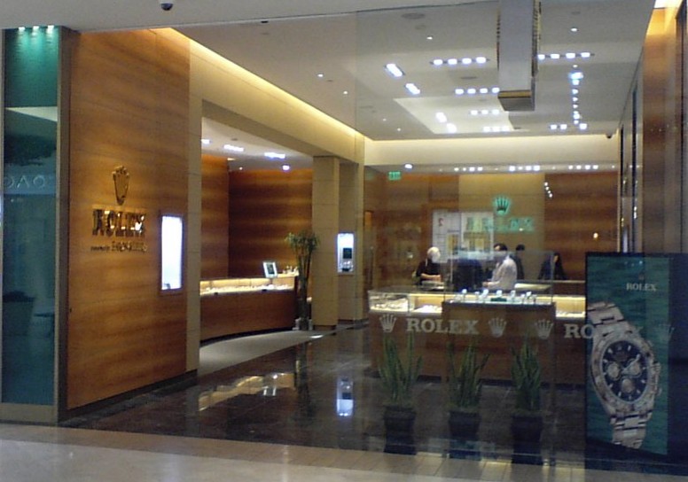 The Rolex Store at South Coast Plaza