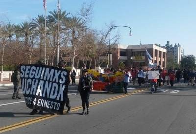 Canepa protest in Santa Ana