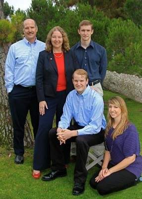 Lynn Schott and her Family