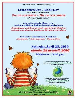 Santa Ana 2016 Children's Book Day