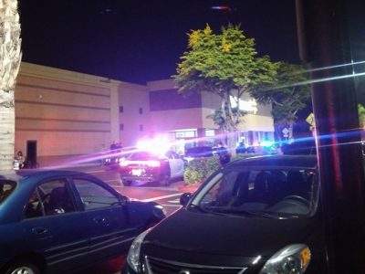 SAPD at Santa Ana's Wal Mart