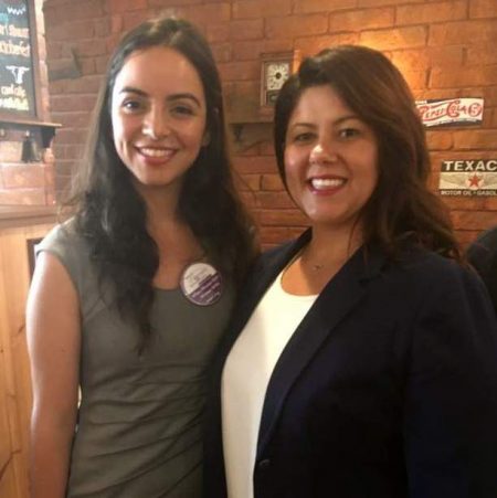 Ana Urzua Alcaraz and Santa Ana City Councilwoman Michele Martinez