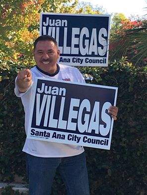  Santa Ana City Councilman Juan Villegas