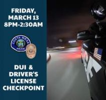 Costa Mesa DUI Checkpoint On March 13 211x200 