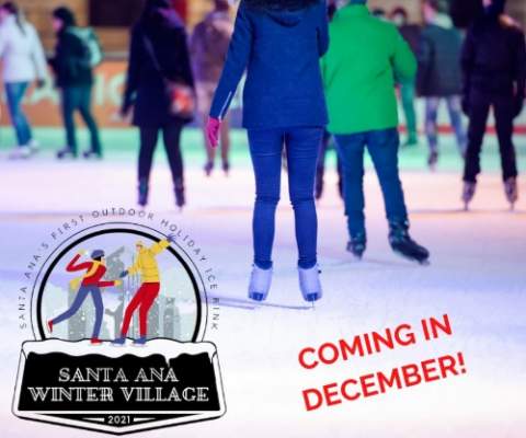 A temporary ice skating rink is coming to Santa Ana in December - New ...