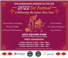 2022 OC Tet Festival set for Feb. 4-6 at Mile Square Park – New Santa Ana