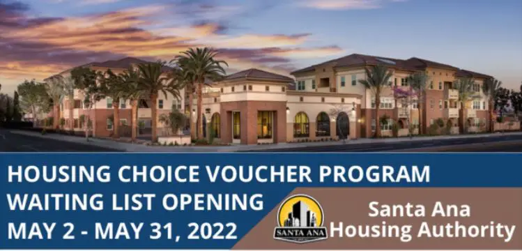 santa ana housing waitinglist status