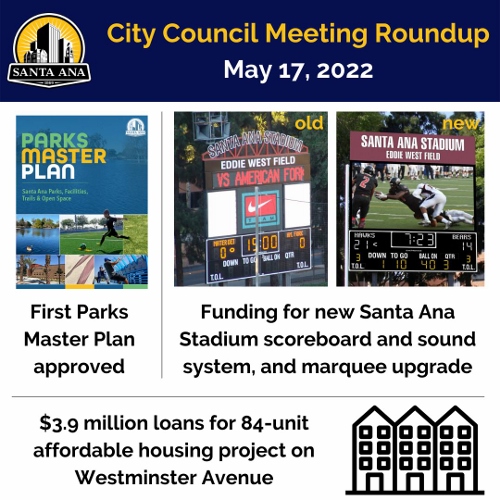 The Santa Ana City Council approves the first Parks Master Plan - New ...