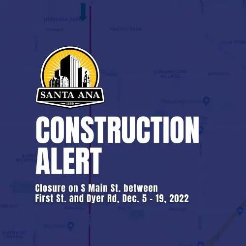 Sewer repairs on Sunflower Avenue between S. Plaza Drive and Main Street -  City of Santa Ana