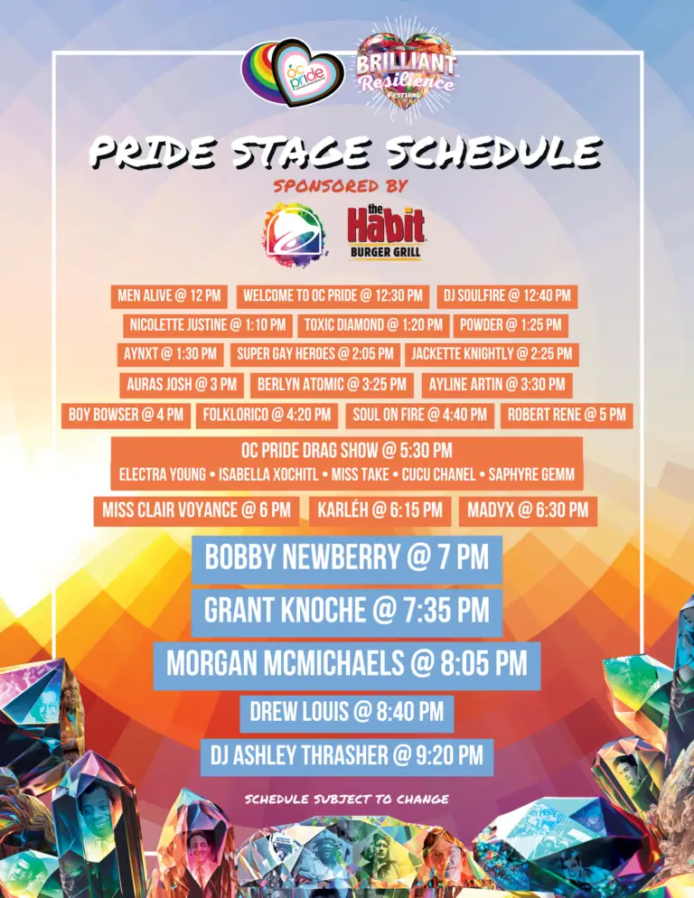 The 2023 OC Pride Day Festival and Parade is coming to Downtown Santa