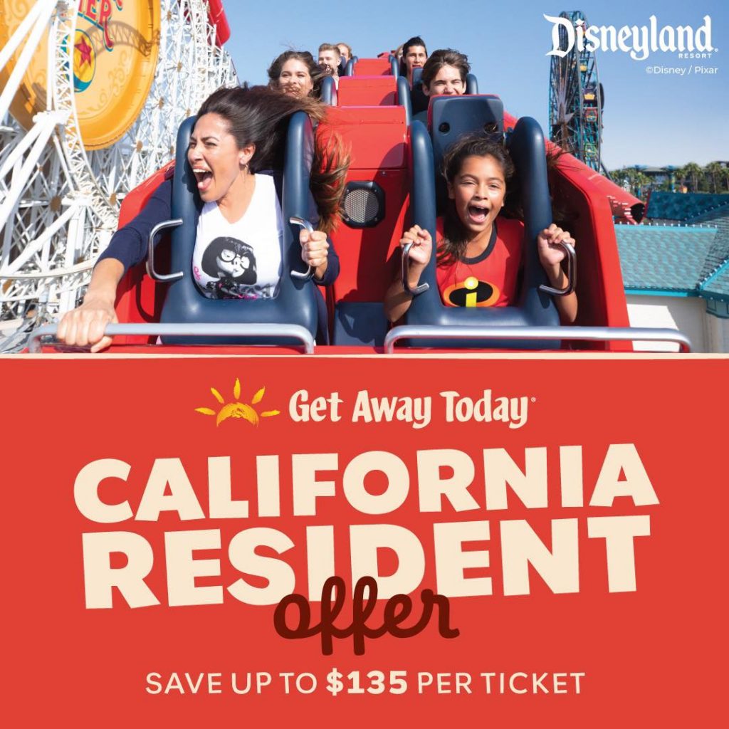 California resident ticket offer returns to Disneyland for the summer