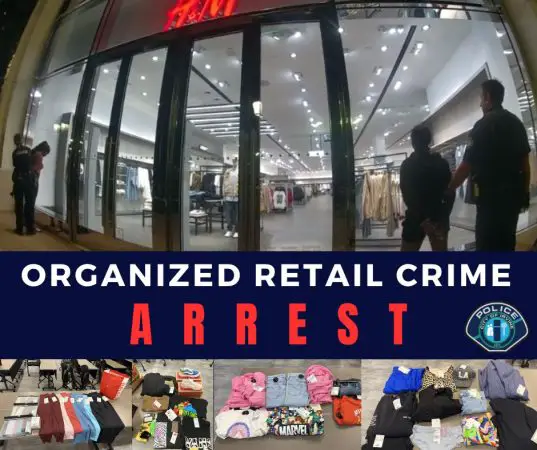 The Irvine Police arrested two theft suspects who stole apparel from ...