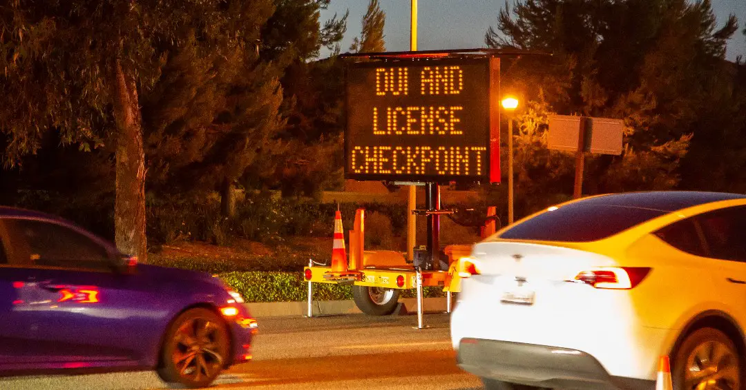 The Irvine Police Dept. is conducting a DUI and Driver’s License