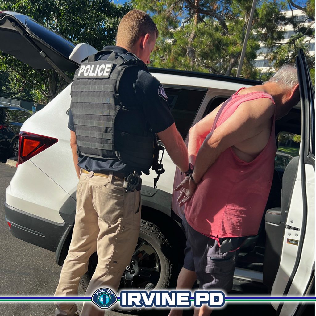 The Irvine Police arrested a suspect for allegedly stealing over $1M ...