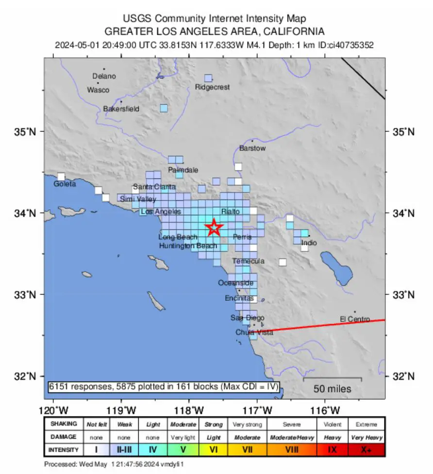 Did You Feel Today’s 4.1 Magnitude Earthquake? - New Santa Ana