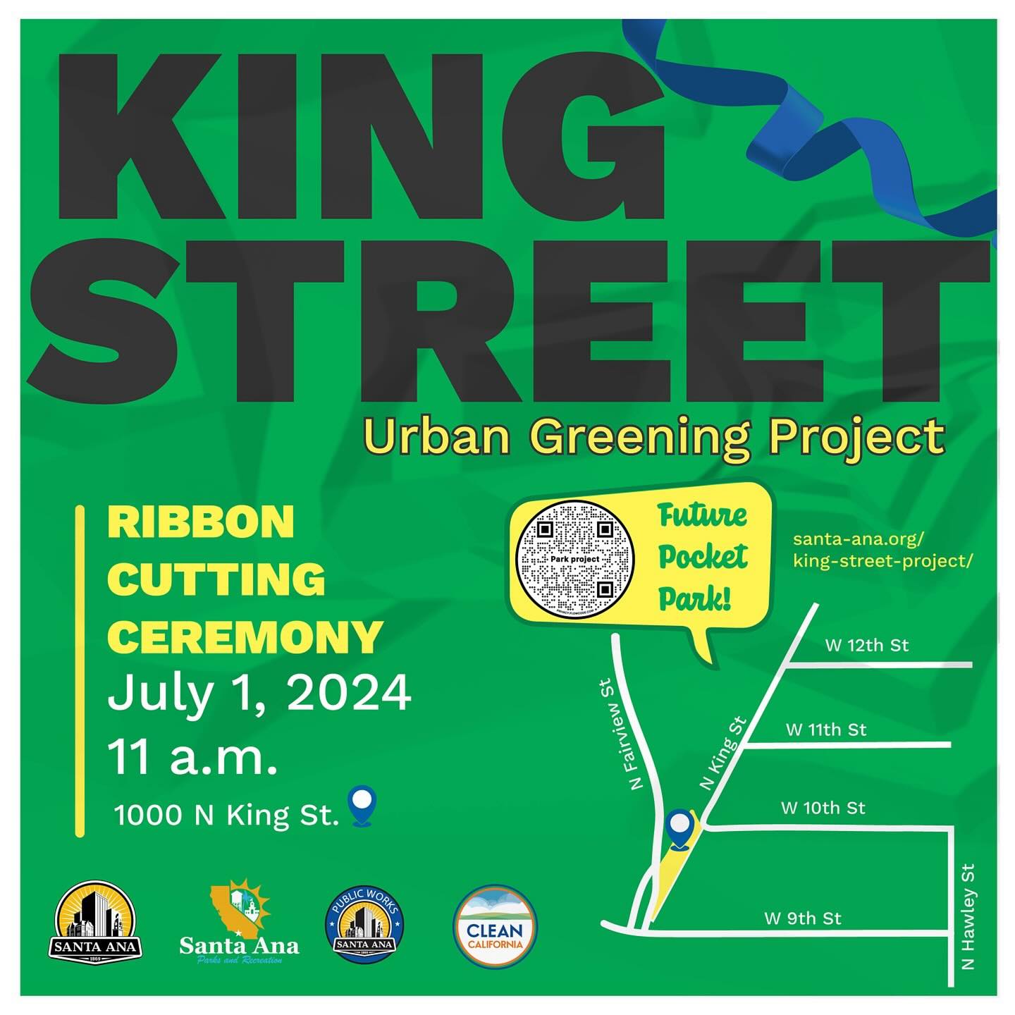 The City of Santa Ana hosted a ribbon cutting ceremony for the new King ...