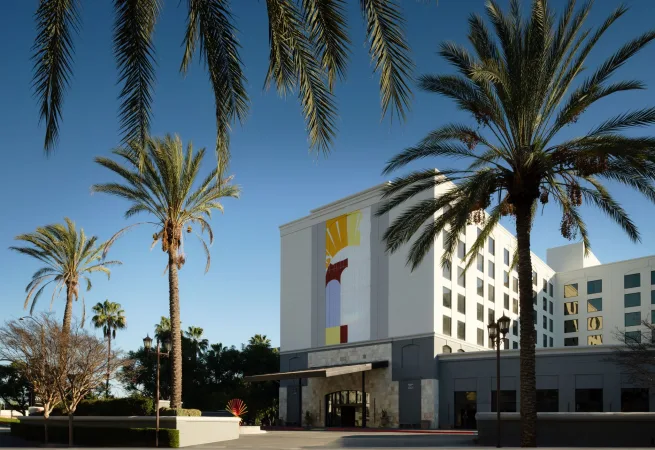 The DoubleTree Hotel near the John Wayne Airport has been completely redesigned