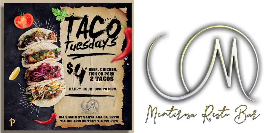 Santa Ana's Mentirosa Resto Bar offers Taco Tuesdays and a daily Happy Hour