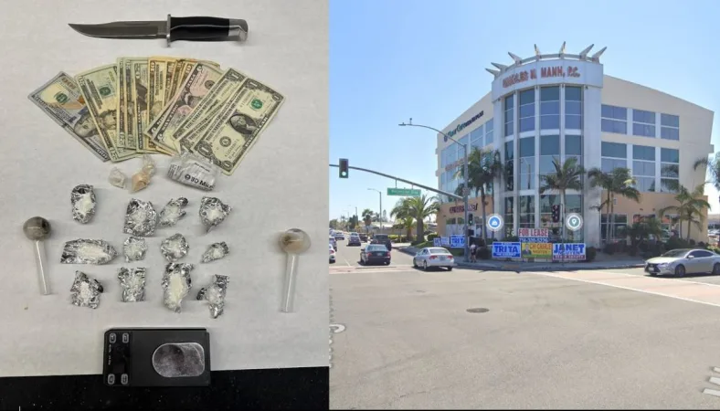 Suspected drug dealer arrested after a traffic stop in Westminster