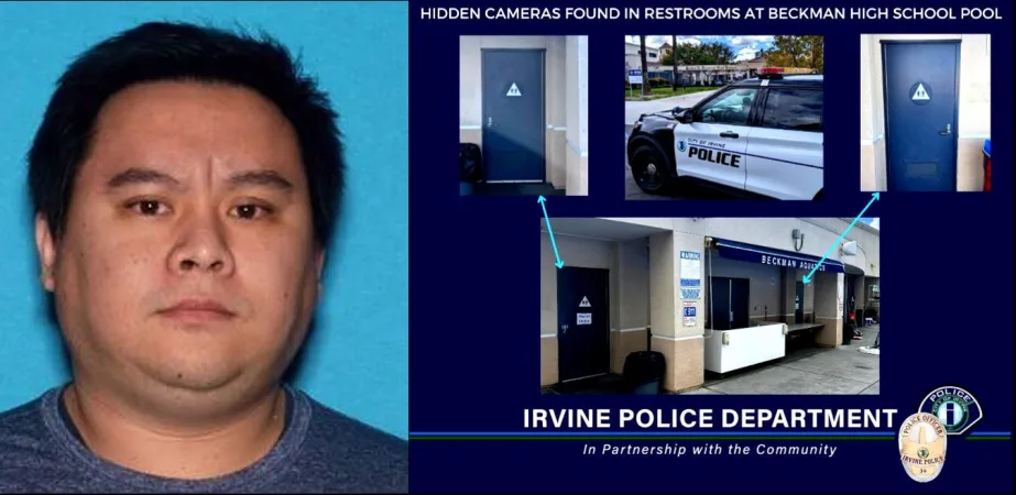 Former teacher from Santa Ana gets 17½ years in prison after hiding cameras in an Irvine H.S. bathroom