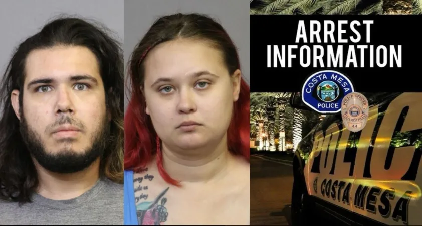 Man and woman arrested in Costa Mesa for possession of child pornography