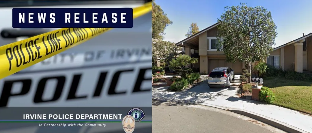 The Irvine Police arrested a man suspected in a fatal stabbing