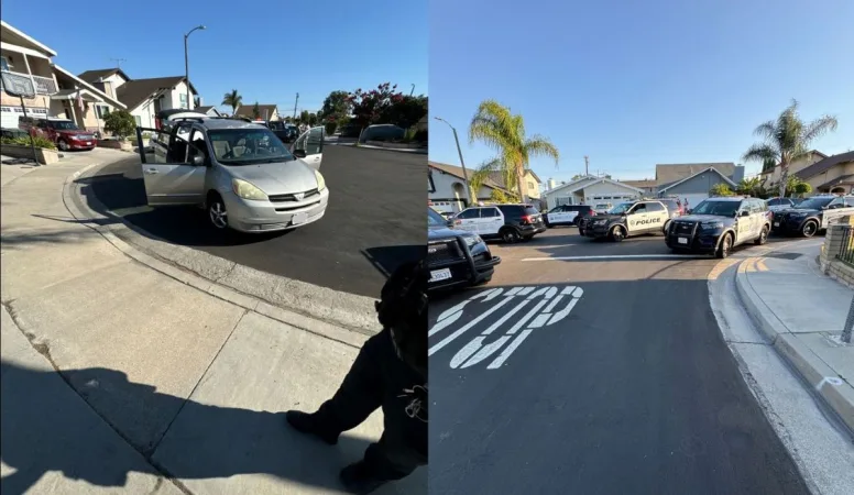 Three burglary suspects from LA County were arrested by the Irvine Police after a police pursuit