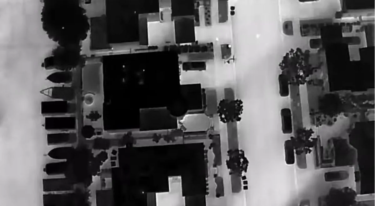 Police Drone Footage, Courtesy of the Tustin Police Department