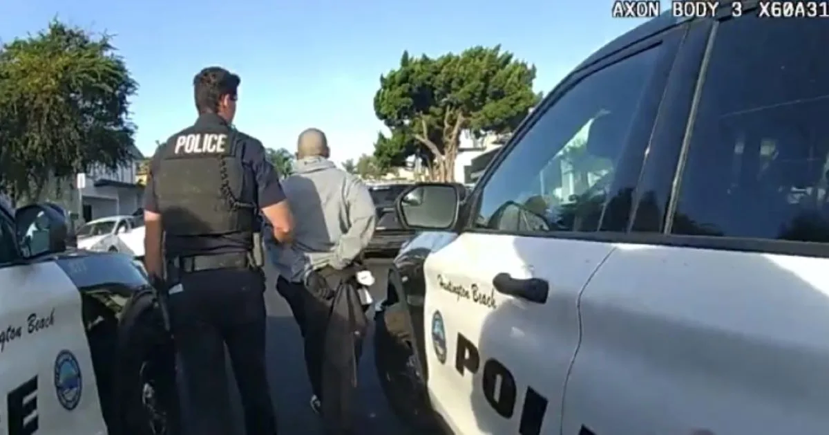 Five suspects arrested after trying to open car doors in Huntington Beach