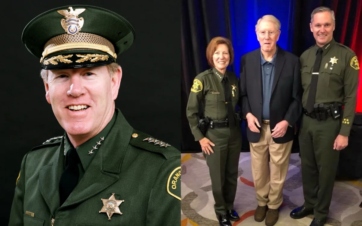 The OC Sheriff mourns the loss of former Sheriff Brad Gates