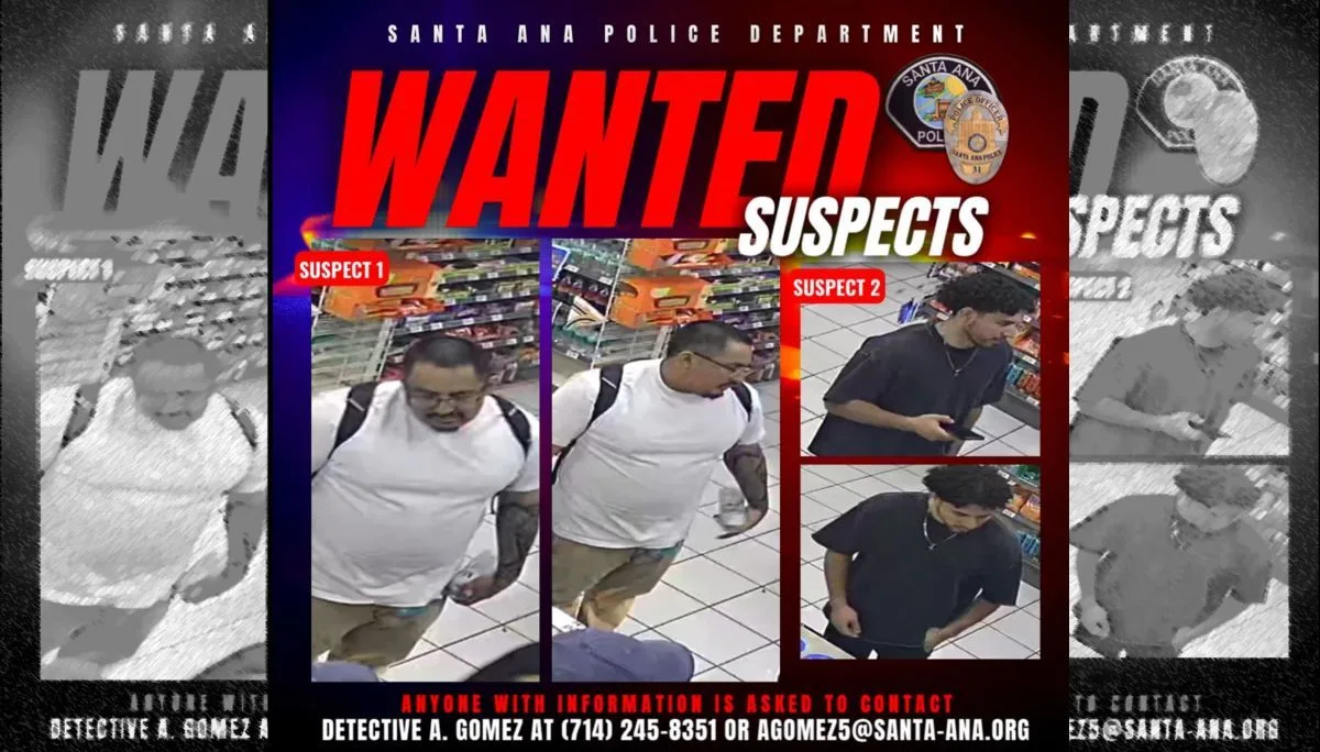 The SAPD is searching for three armed suspects who robbed a victim at a gas station