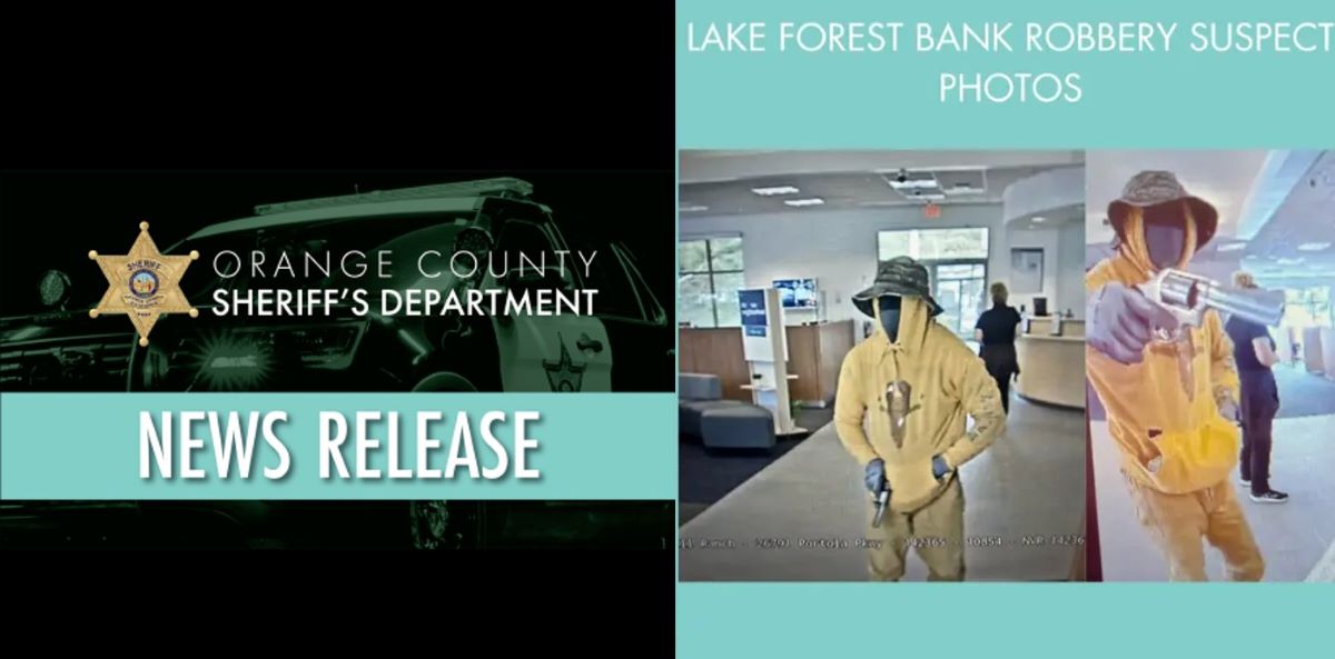 Armed Orange County bank robbery suspect arrested - New Santa Ana