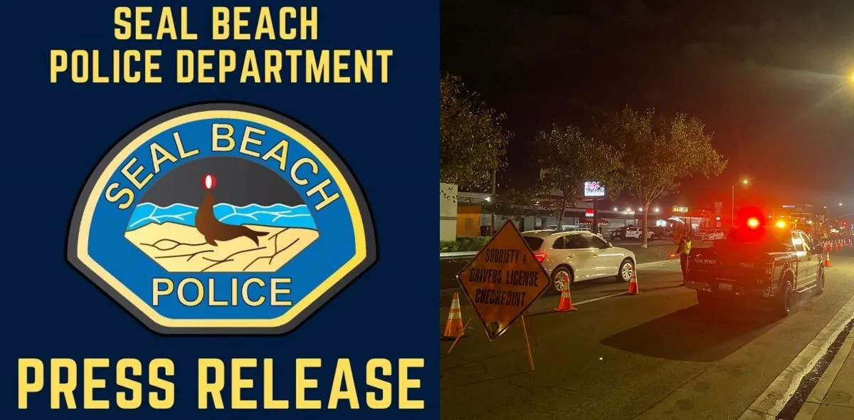 The Seal Beach Police Department will conduct a DUI Checkpoint tonight