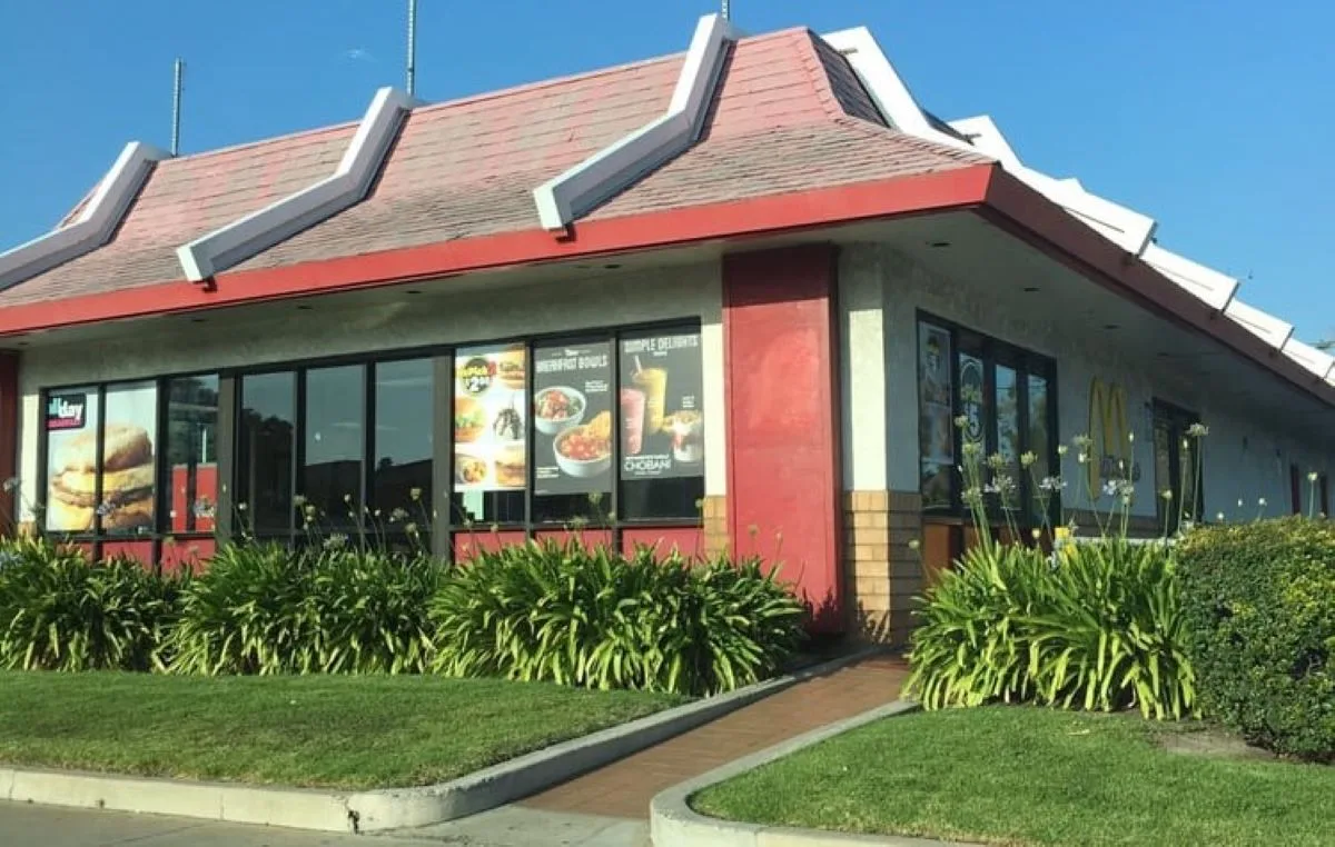 Mcdonalds at Bristol and Sunflower Avenue