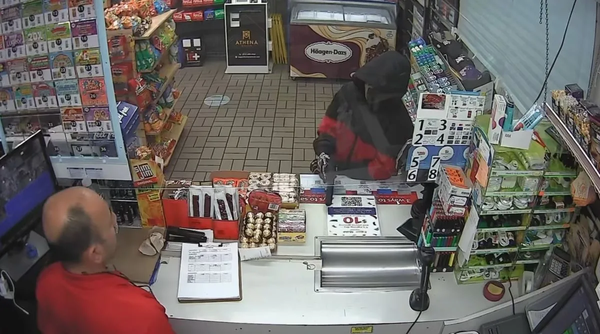 Garden Grove gas station robbery